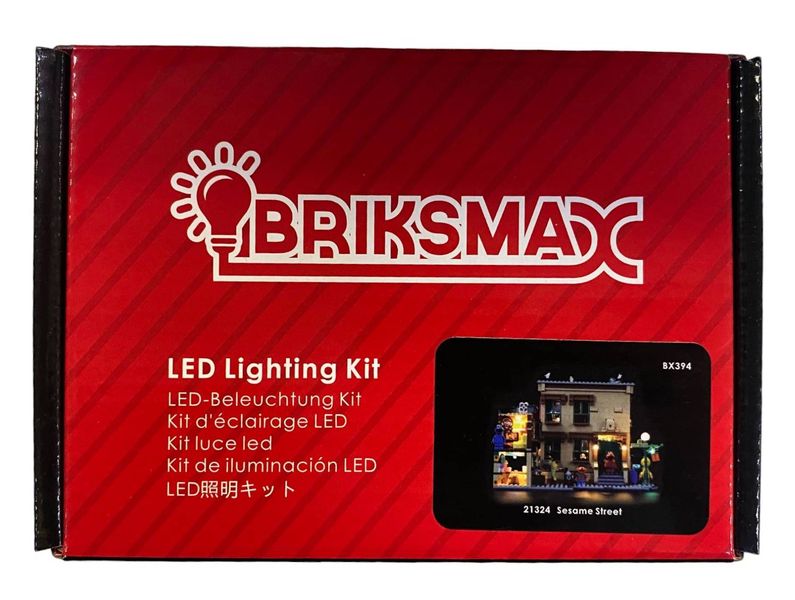 Briksmax Light Set For Lego 21324 Sesame Street