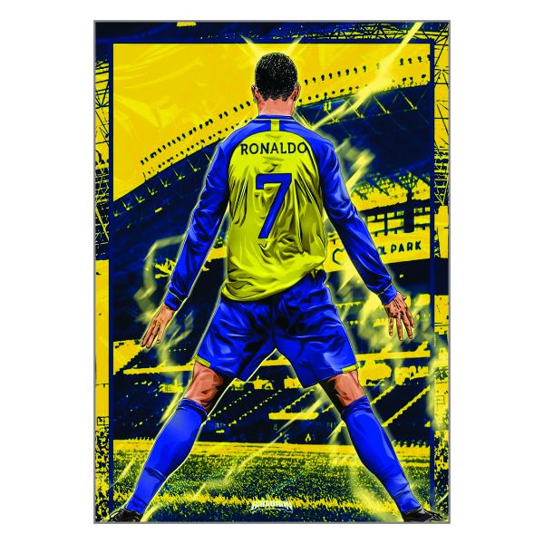 Cristiano Al Nassr Action - A1 Poster