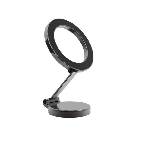 MagSafe foldable magnetic car phone holder - black