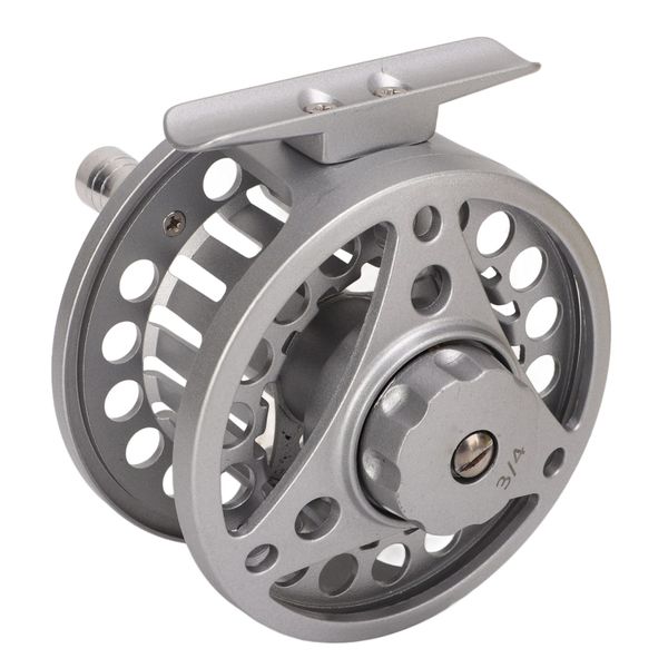 3/4 Metal Fly Reel CNC Aluminum Silver