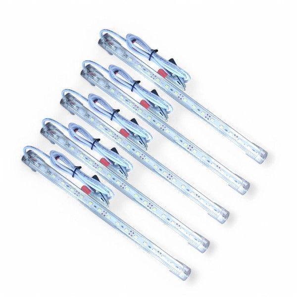 5X 12V LED White Light Strips