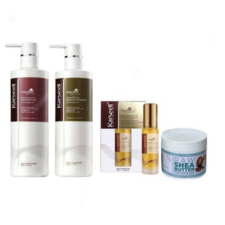 Karseell Maca Essence Collagen Shampoo, Conditioner, Hair Oil