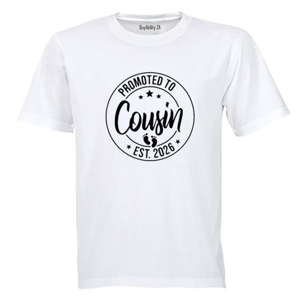 Promoted to Cousin 2026 - Kids T-Shirt