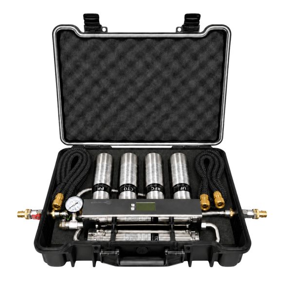 FocusOutdoor Portable 5-Stage Water Filter Kit for Overlanding &amp; Camping