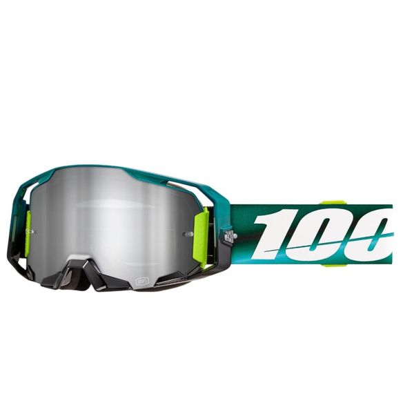 100% ARmatic Polarity Mirror Silver Lens Goggle
