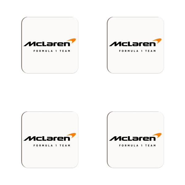 McLaren F1 Team Coasters - Set of 4