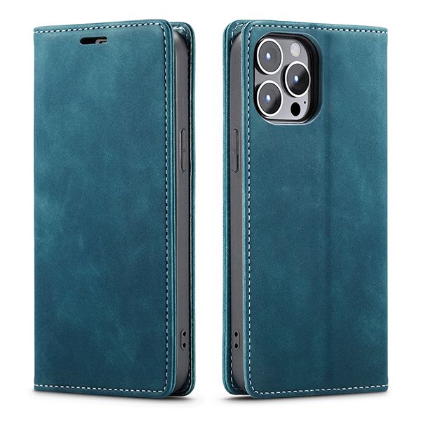 Magnetic Wallet Phone Case Compatible with Apple iPhone 16 Pro Max
