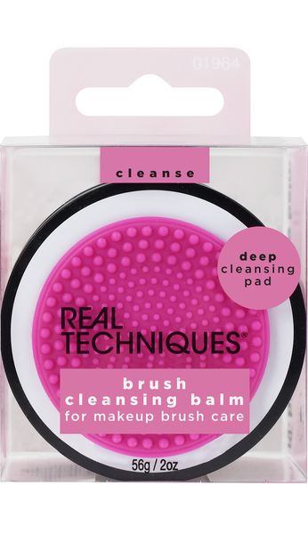 Real Techniques Brush Cleansing Balm, Makeup Brush Cleanser,Cleaning Mat