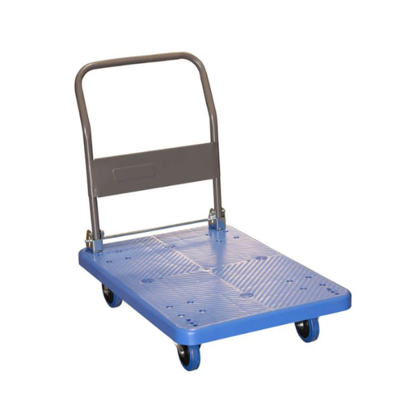 Push Cart Dolly 660 lbs, Foldable Moving Platform Truck with Swivel Wheels