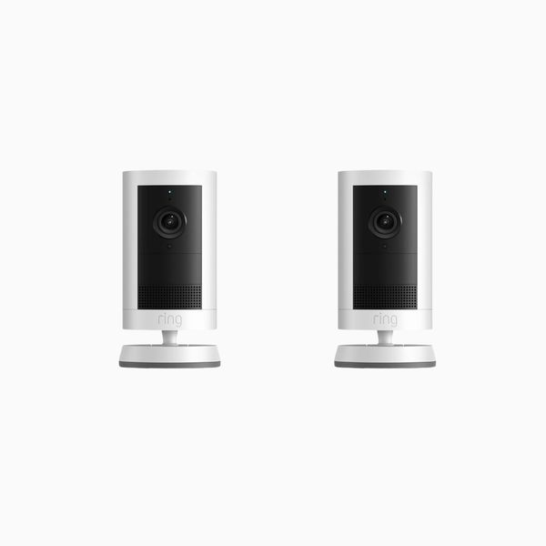 Ring - Outdoor Cam Plus 2K Battery (2 Pack) - White
