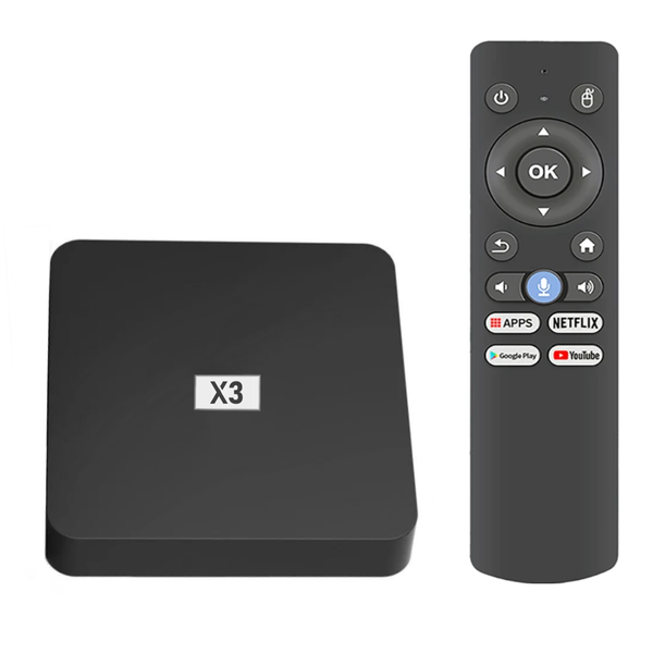 EXP-X3 Android 13 Tv Box. AI Assistant, 2GB Ram, 16GB Storage.