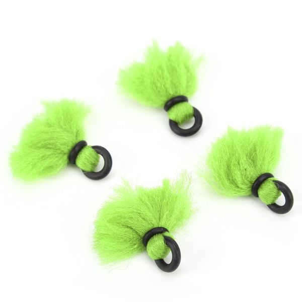 Fly Fishing Yarn Strike Indicators Drift Bobbers Green