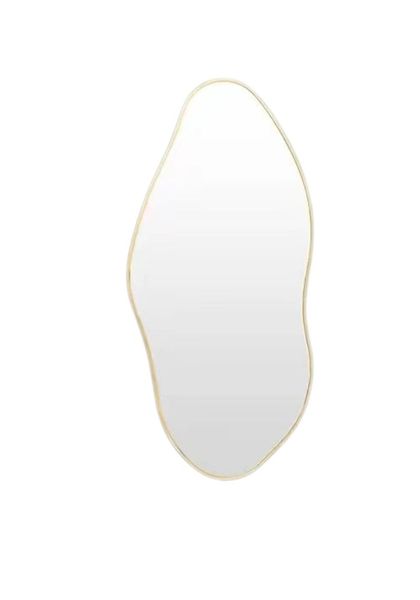 Gold Irregular Wall Mirror,106 x 50cm