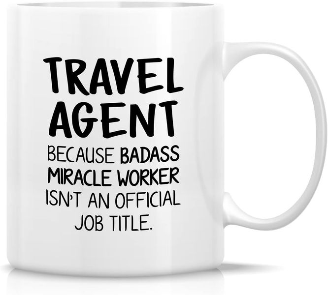 Travel Agent Christmas Birthday Gift Mug