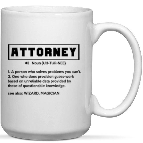 Attorney Noun Gift Mug