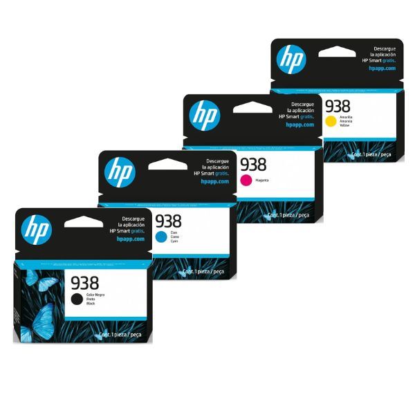 HP 938 BK/C/M/Y Ink Cartridge Combo