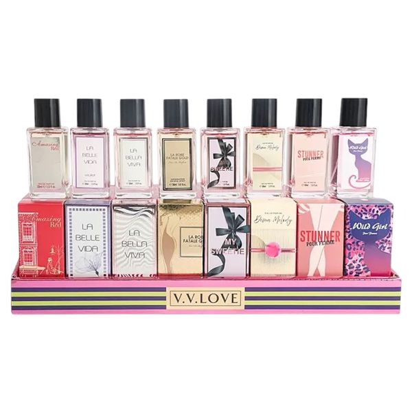 Set of 8 - Golden Eau De Parfum Collection Gift Sets for Her 30ml