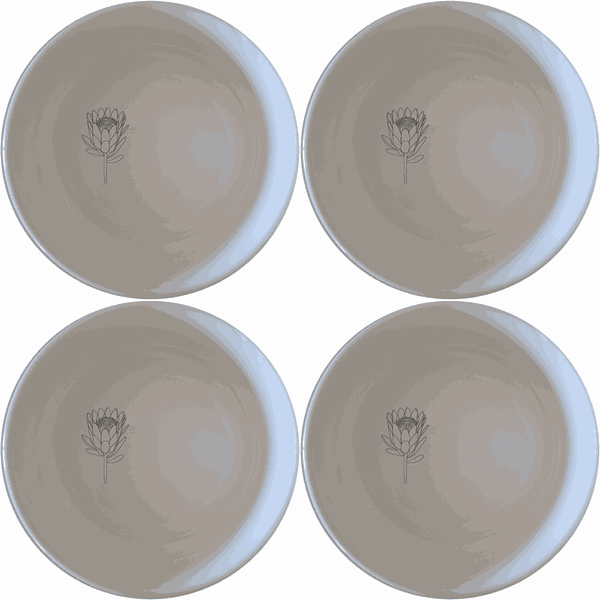 King Protea Flower Bowl Set of 4 - Range 4