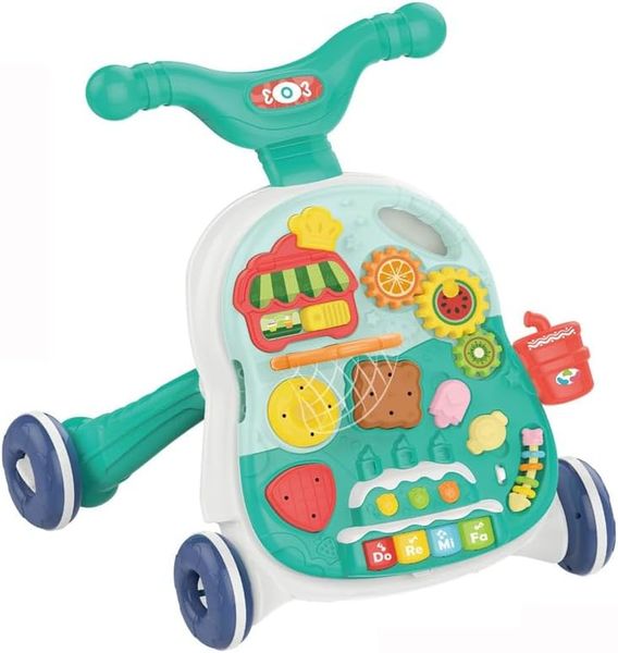 3-in-1 Musical Baby Activity Walker