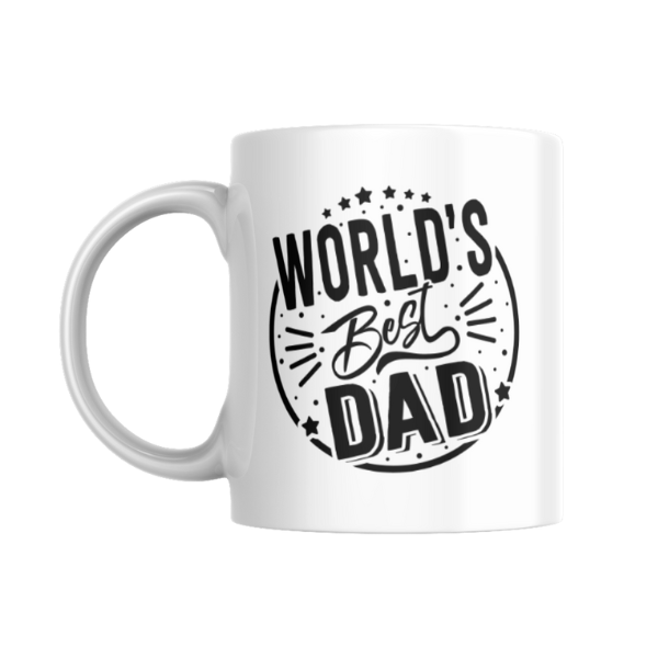 Branded Coffee Mug - World's Best Dad