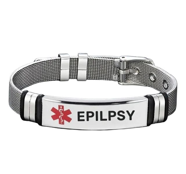 Epilepsy Medical Alert Bracelet