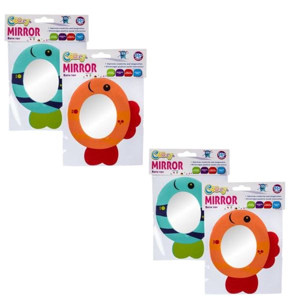 Eva Foam Mirror Fish - Pack of 4