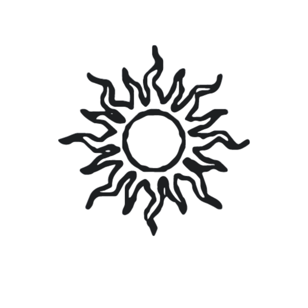 th-INK Semi-Permanent Tattoo kit - Radiant Sun - 55x55mm