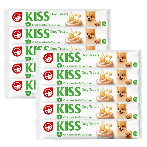 Kiss Complete Nutrition Dog Treat Series - Beef with Calcium