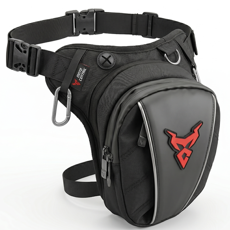 Motocentric Expandable Motorcycle Leg Bag Thigh Bag Waterproof Waist Bag Image