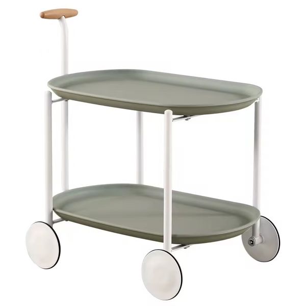 Metal Cart on Wheels