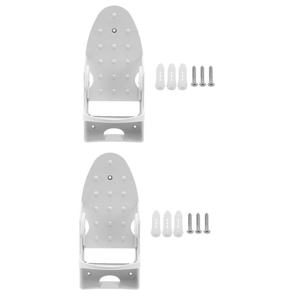 Ironing Board Holder Wall Mount Ironing Board Storage Organizer White