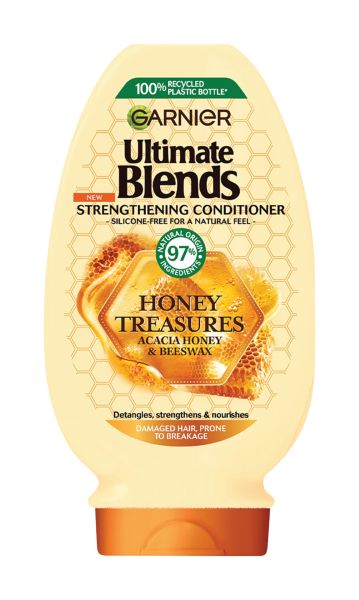Garnier Ultimate Blends Strengthening Honey Treasures Conditioner 400ml