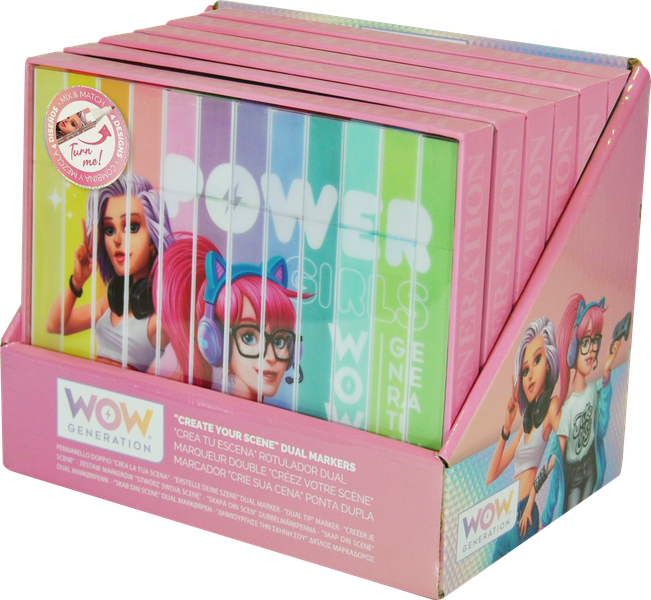 Wow Generation Double-Ended Square Markers - Blinbox