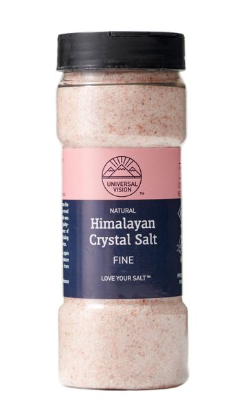 Himalayan Crystal Salt Fine Dual-Flip Shaker 454g