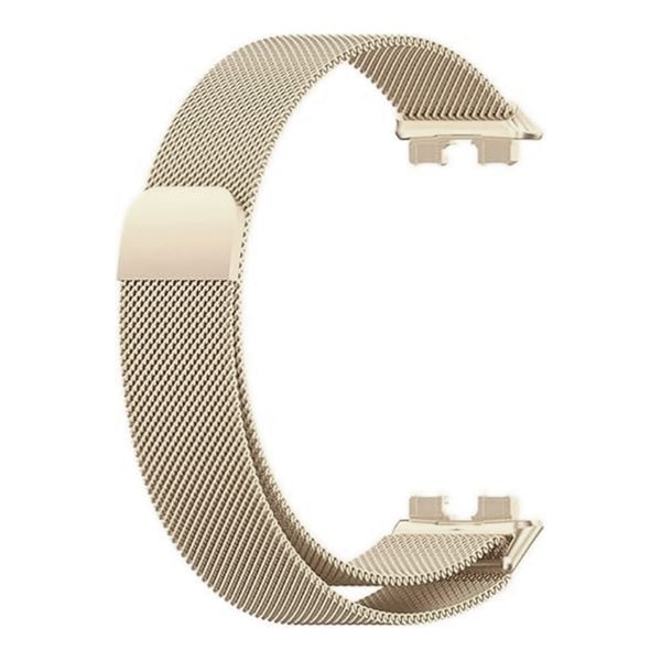 Milanese Loop Metal Straps for Huawei Band 8/9/10 Adjustable Replacement