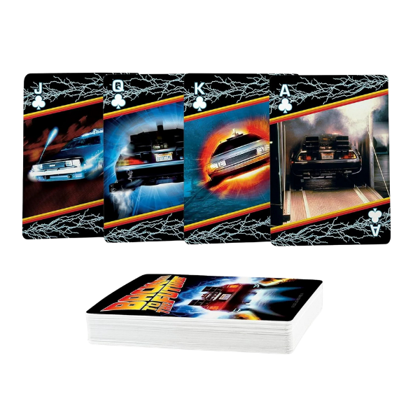 Back To The Future Themed Playing Cards