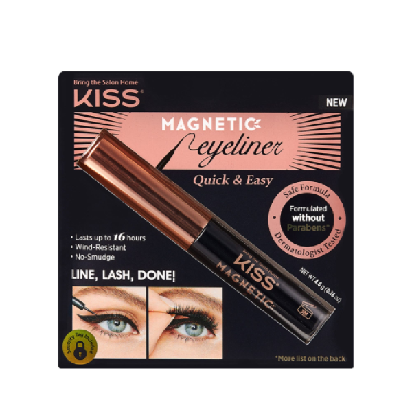 Kiss Magnetic Eyeliner Black