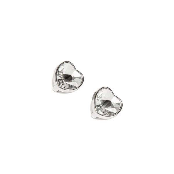 FitFlop Iqushion Crystal Heart Charms Clear
