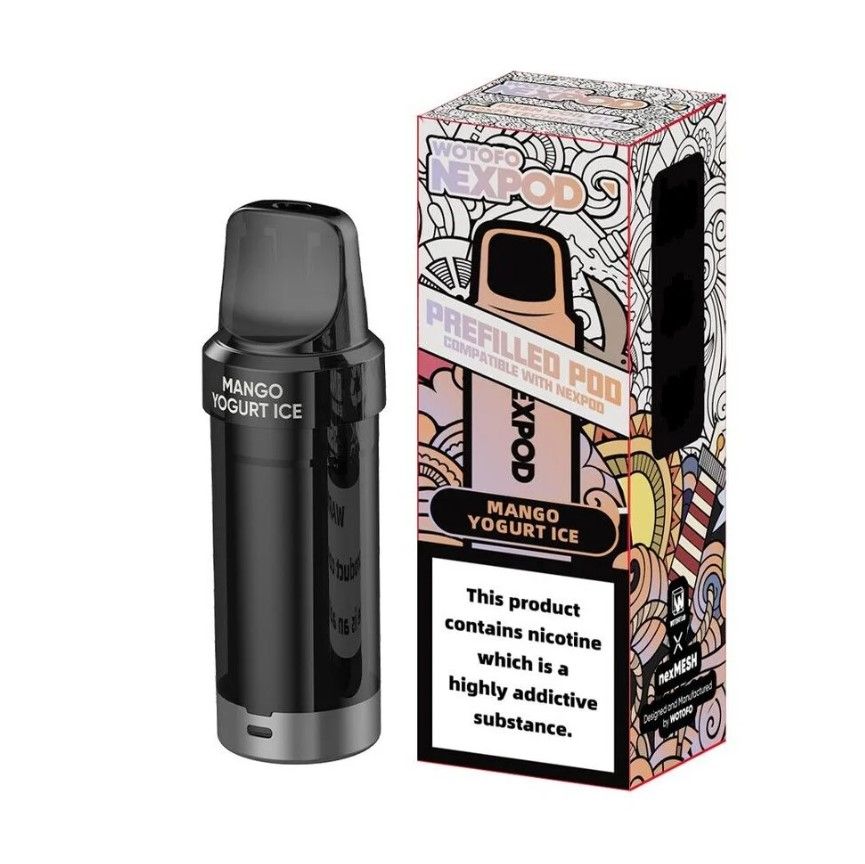 Wotofo Nexpod 5000 Puffs Disposable Vape Kit nexPOD Kit 50mg Wotofo Nexpod  Prefilled Pod 5000 Puffs 50mg / 20mg 1 WOTOFO - NEXPOD 5000 Puffs (5%/Ml)