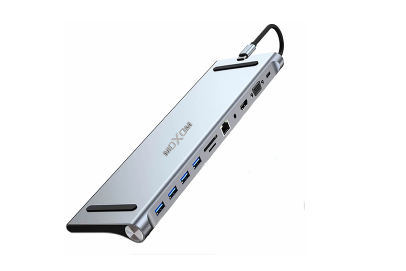 Moxom Multifunctional Type-C 11 In 1 Adapter Hub