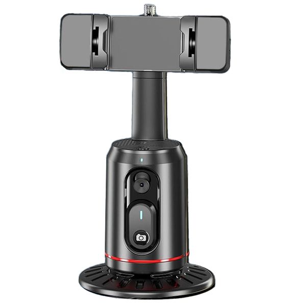Auto Face Tracking Phone Holder, 360 Rotation Face Body Phone Holder
