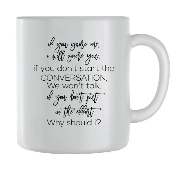 Why should I Coffee Mugs for Men Women Motivational Sayings Graphic Gift148
