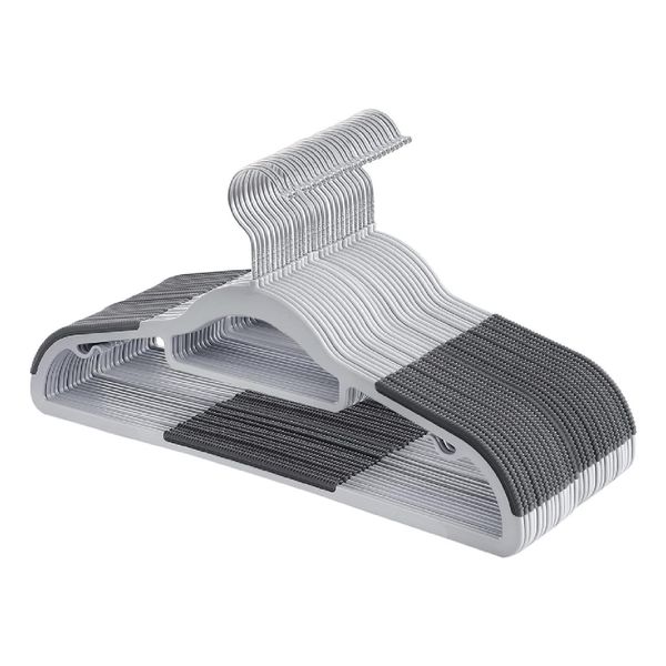 Heavy-Duty Velvet Non-Slip Hangers - Space-Saving Clothes Rack