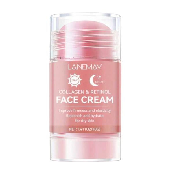 Collagen &amp; Retinol Face Cream Stick - Day &amp; Night Moisturiser