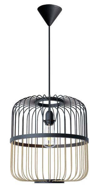 Pen809 Bambo - Birdcage Shaped Bamboo Pendant