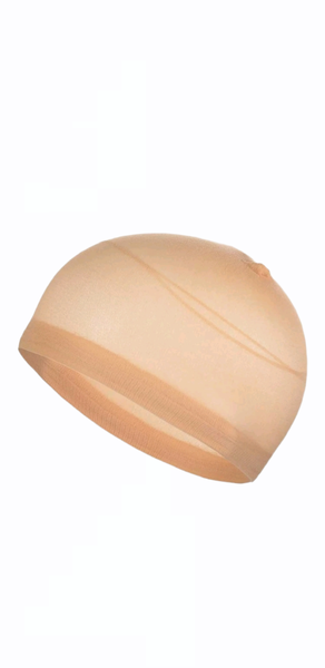 Two Pieces Nude Stretchable Wig Cap