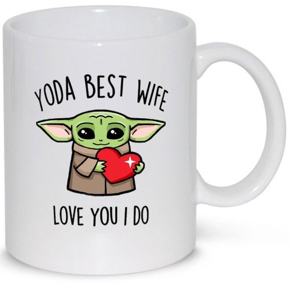 Yoda Best Wife Love You I Do Birthday Christmas Anniversary Gift Mug