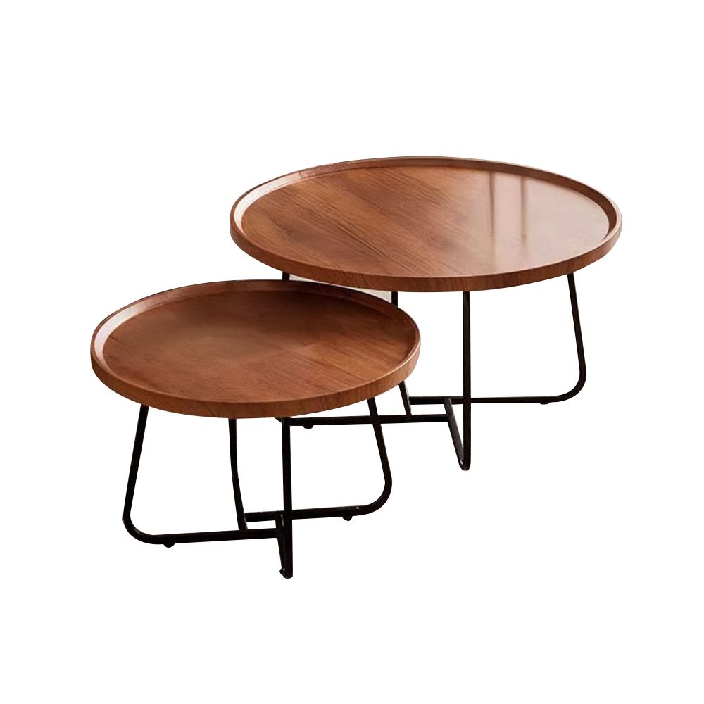 Nesting Coffee Table Set Side End Tables Home Office Center Table