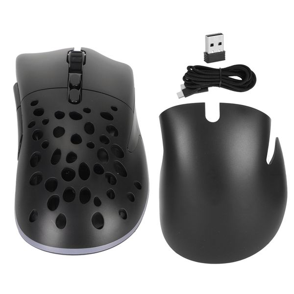 Wireless Mouse Gaming Programmable RGB Ergonomic