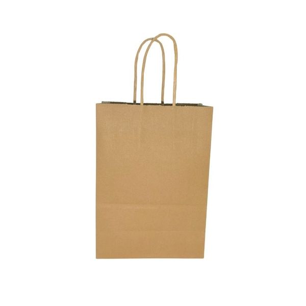 30-Pack Paper Bags with Handles - Gift &amp; Takeaway Packaging (Size S)